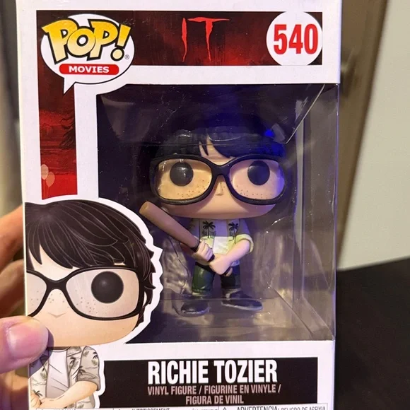 NIB Funko Pop! Movies: “IT” -  540 Richie Tozier: Vinyl Figure - Picture 3 of 3